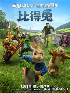 电影比得兔剧情介绍海报
